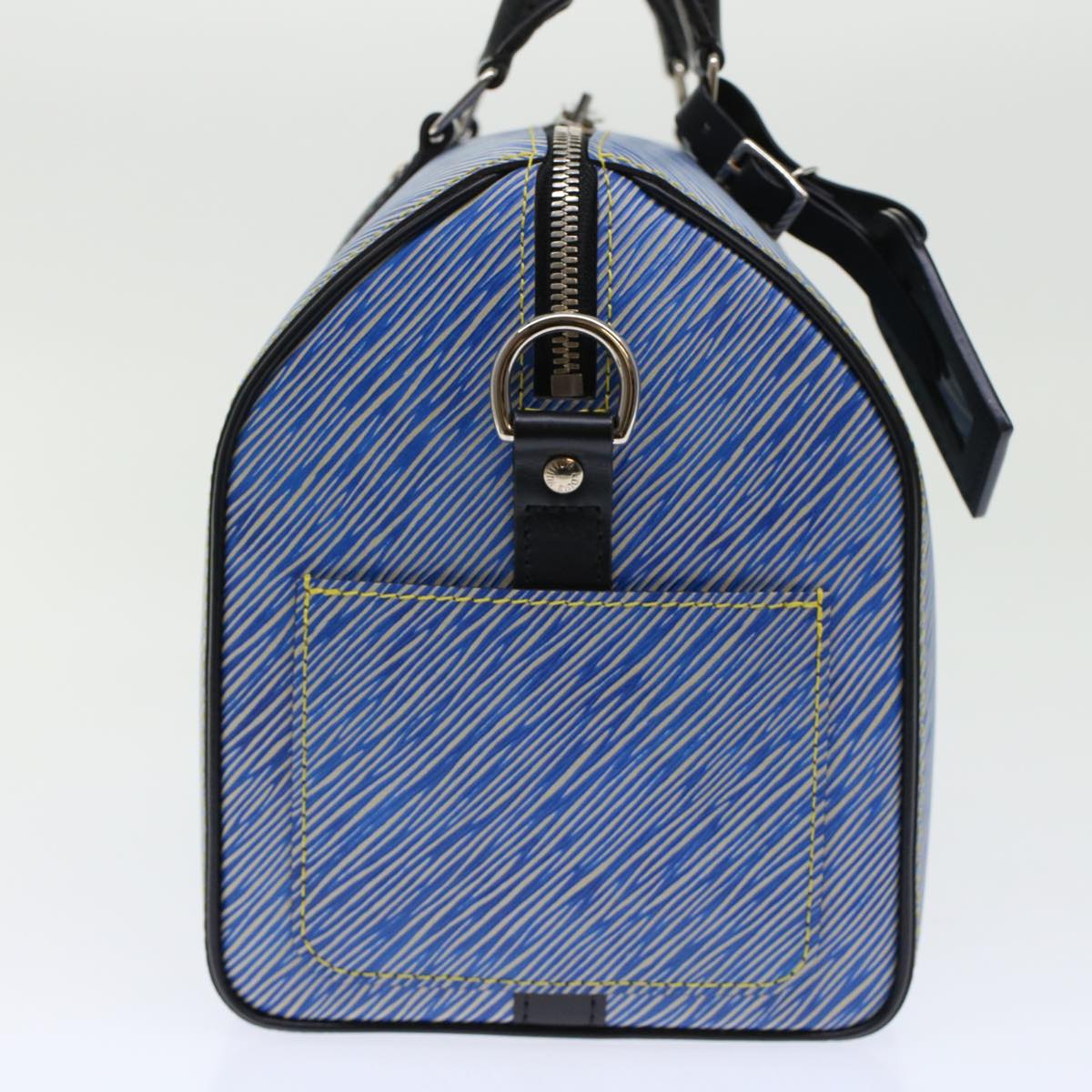 LOUIS VUITTON Epi Speedy Bandouliere 25 Hand Bag Blue M51280 LV Auth fm2466