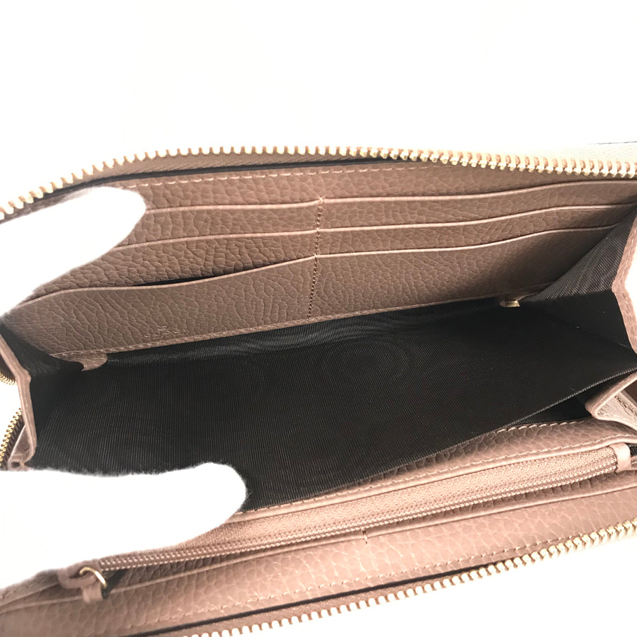 GUCCI GG Marmont 456117 Long wallet Round zipper