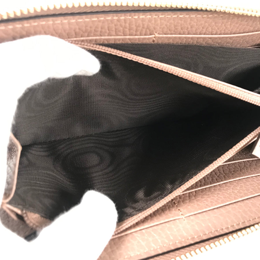 GUCCI GG Marmont 456117 Long wallet Round zipper