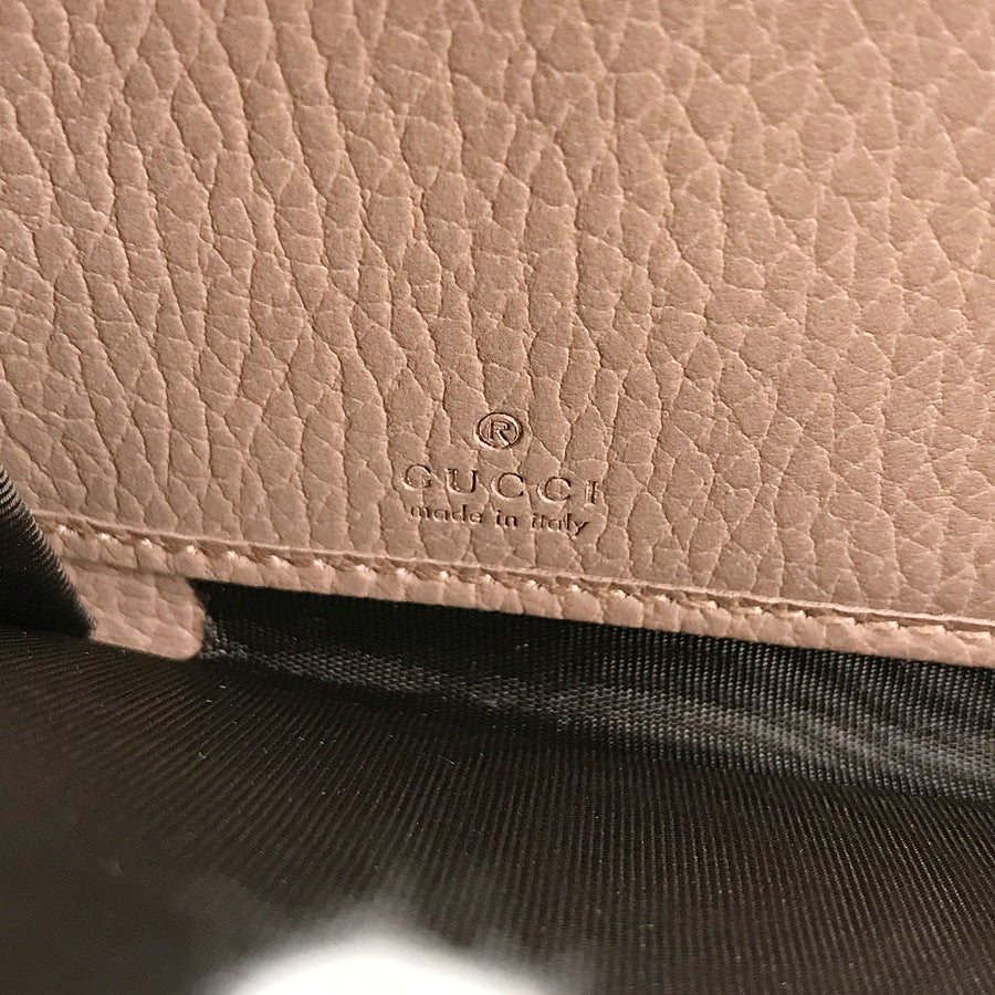 GUCCI GG Marmont 456117 Long wallet Round zipper