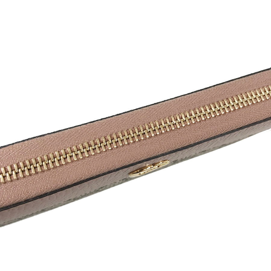 GUCCI GG Marmont 456117 Long wallet Round zipper