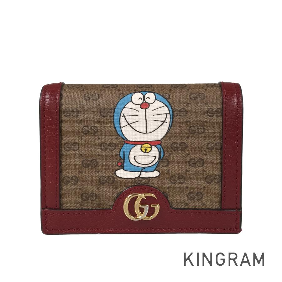 GUCCI GG Supreme Doraemon 64778 Bifold wallet