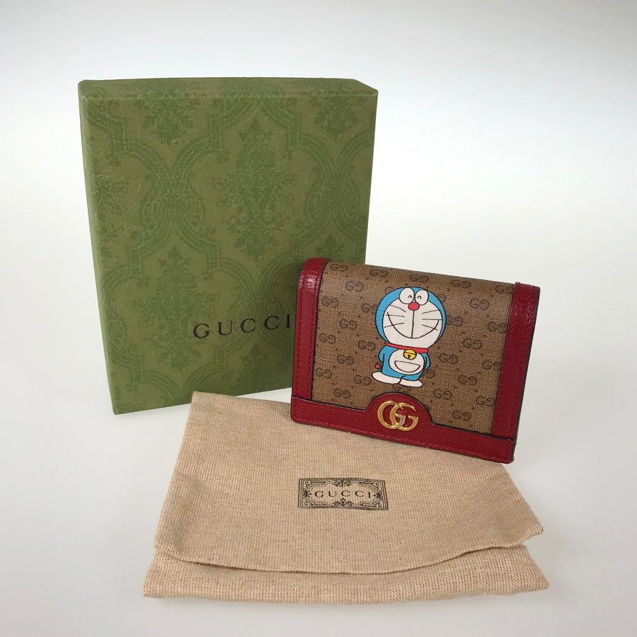 GUCCI GG Supreme Doraemon 64778 Bifold wallet