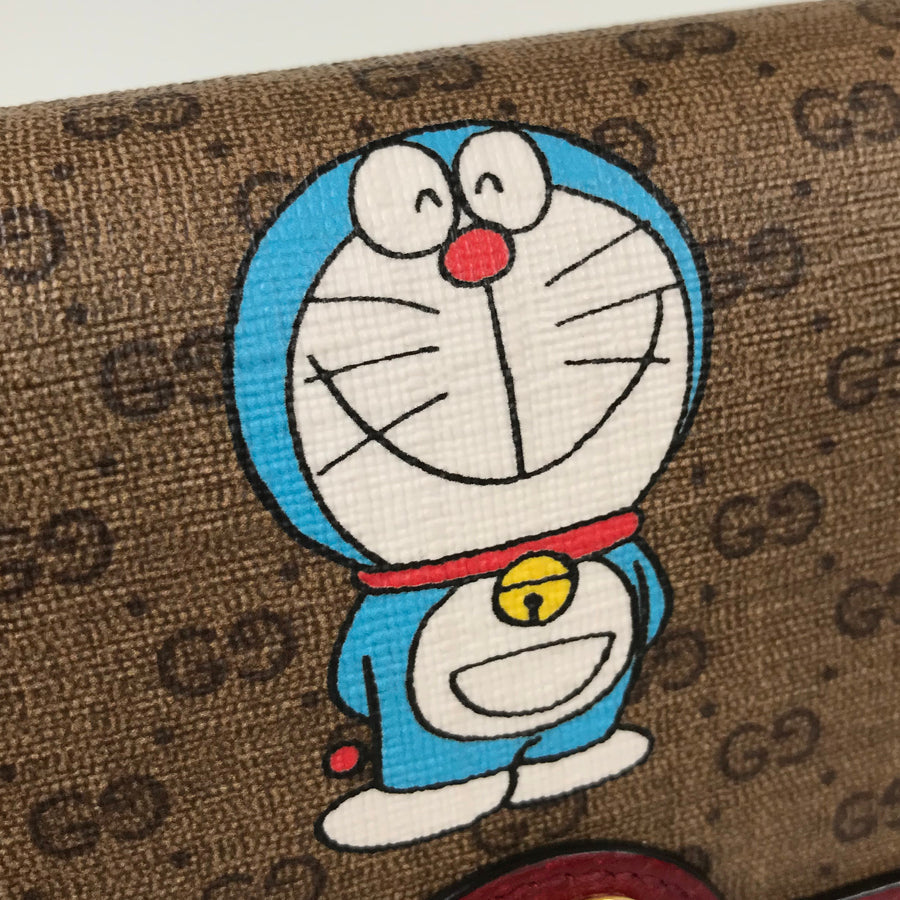 GUCCI GG Supreme Doraemon 64778 Bifold wallet
