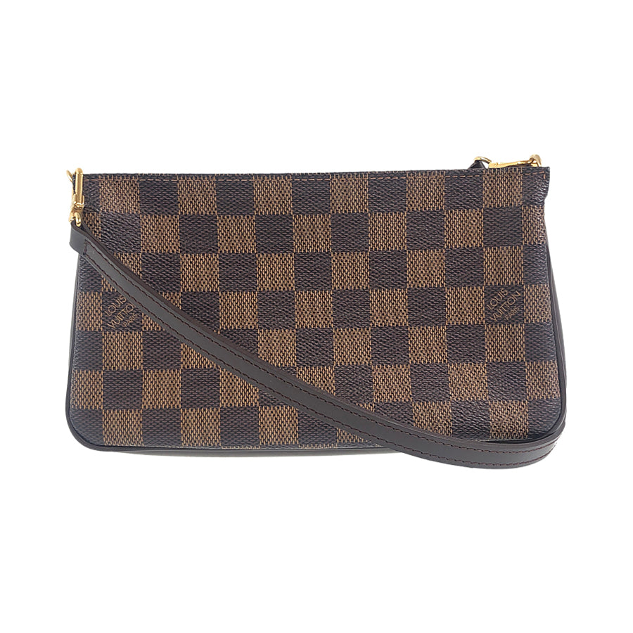 LOUIS VUITTON Attached strap missing item Optional shoulder strap included Pouch