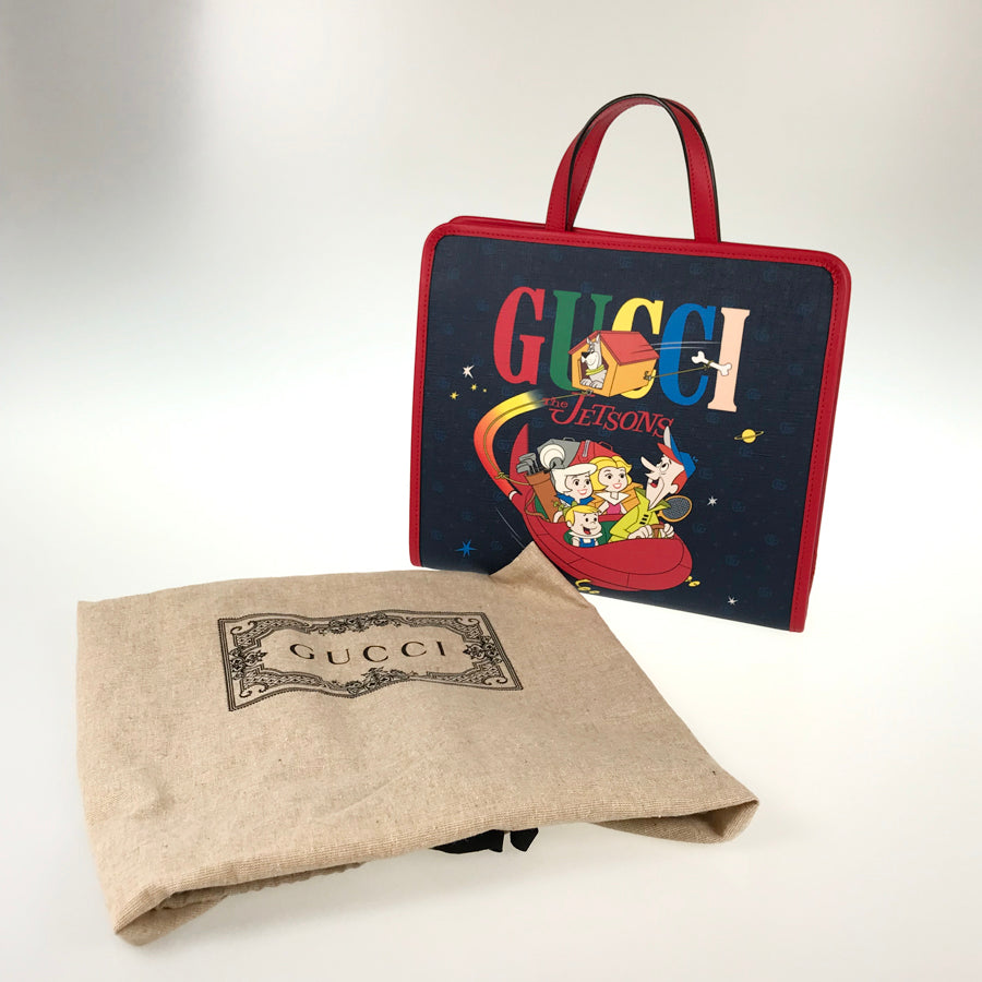 GUCCI GG Supreme JETSONS 605614 Hand bag