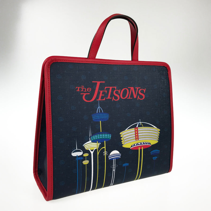 GUCCI GG Supreme JETSONS 605614 Hand bag