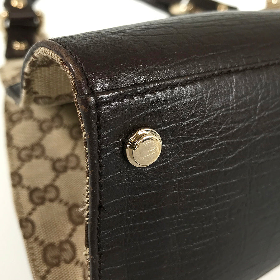 GUCCI GG Canvas 130995 Hand bag