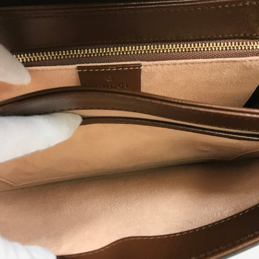 GUCCI GG Supreme Horsebit 1955 602204 Shoulder bag