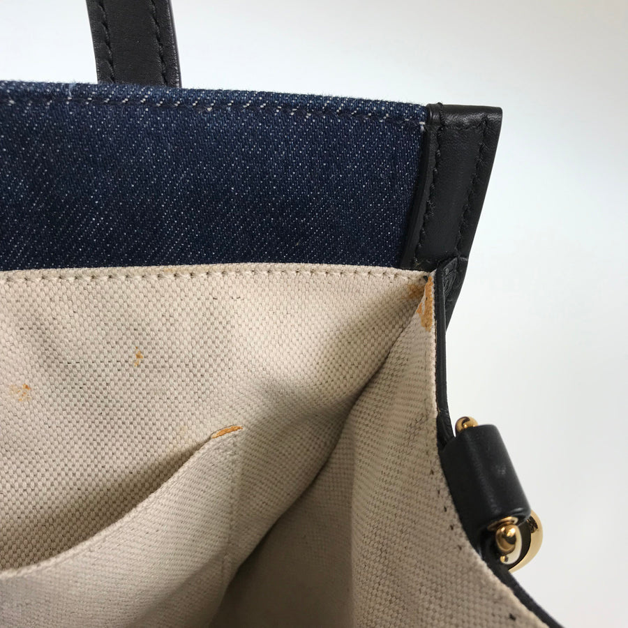 GUCCI Tiger Embroidery 456546 Tote bag