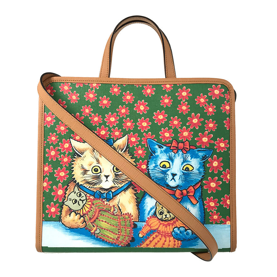 GUCCI Children Kitten Cat 630542 Tote bag