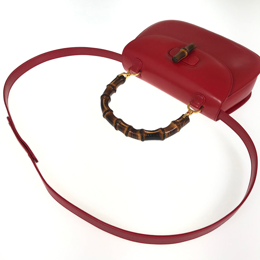 GUCCI Bamboo 2WAY Handbag