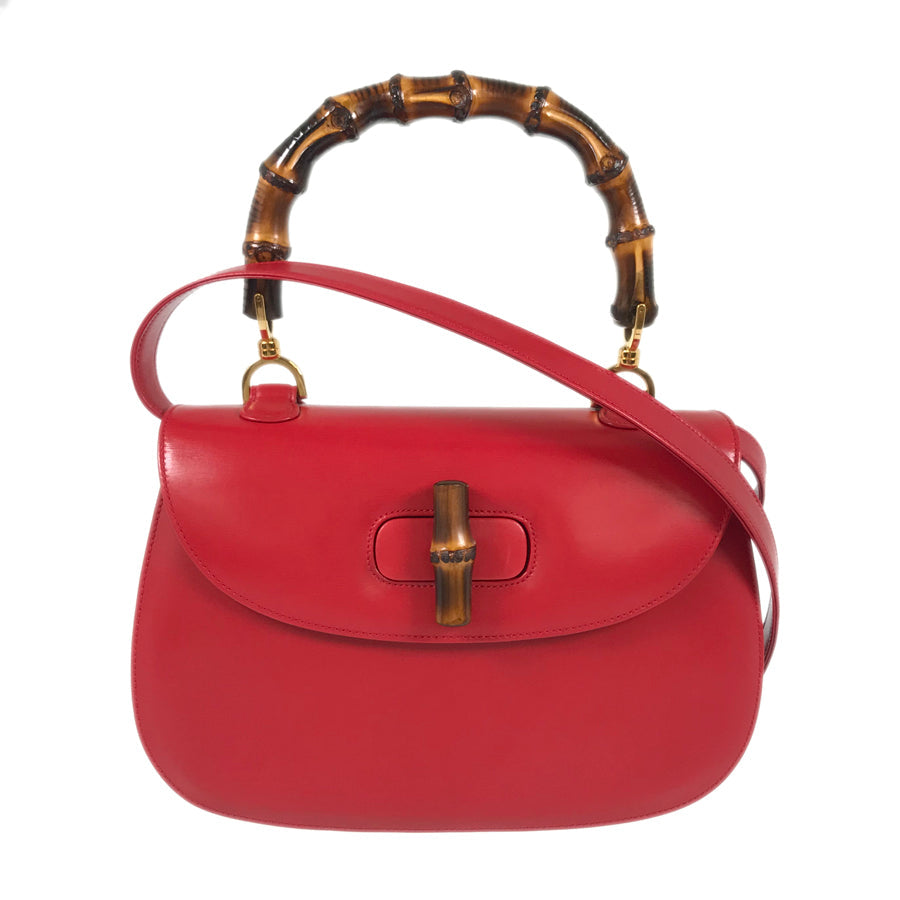 GUCCI Bamboo 2WAY Handbag