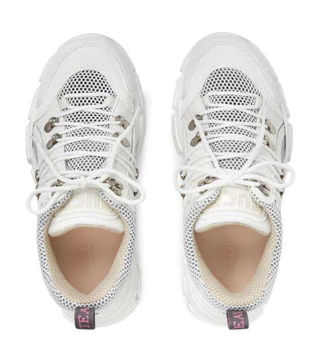Gucci Flashtrek Leather & Mesh Sneaker