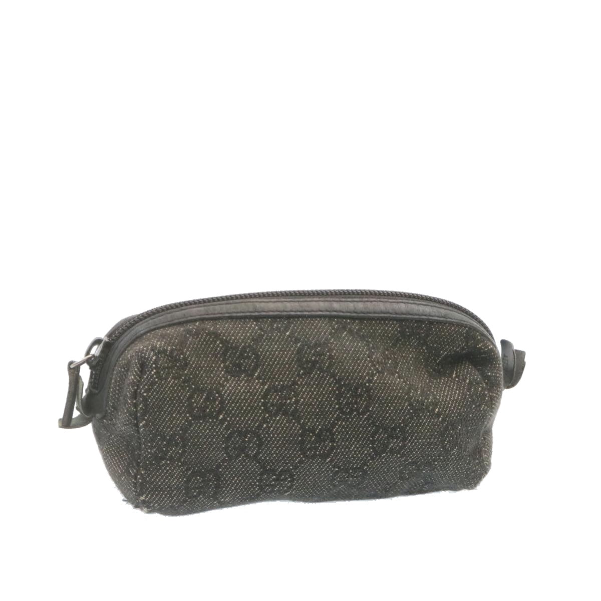 Gucci GG Canvas Cosmetic Pouch Black  am1504g
