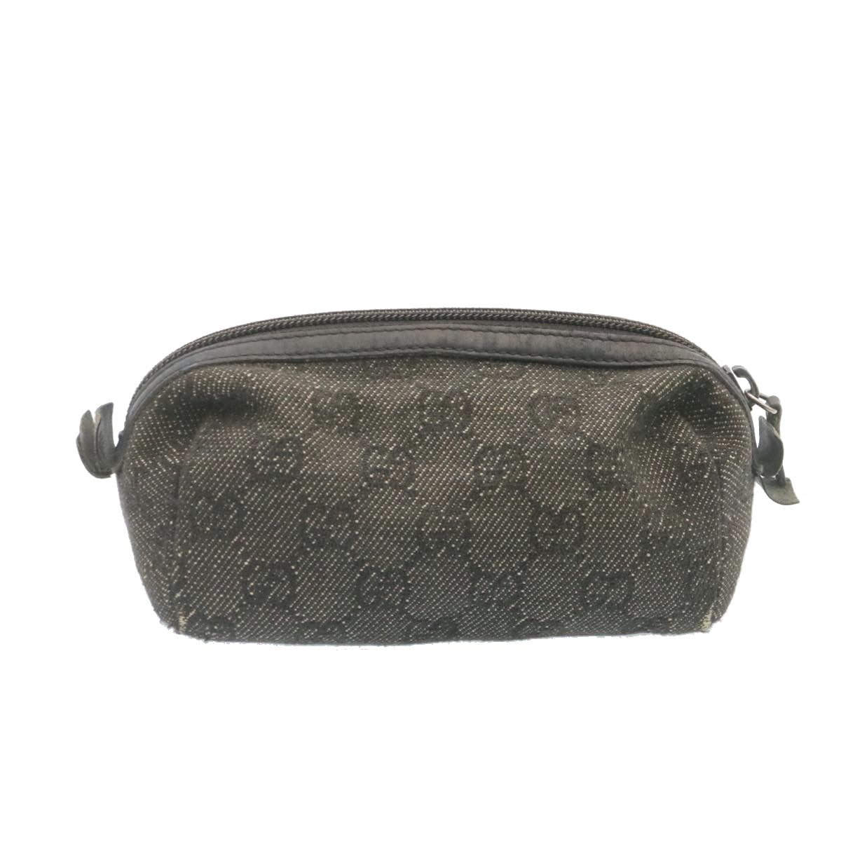 Gucci GG Canvas Cosmetic Pouch Black  am1504g