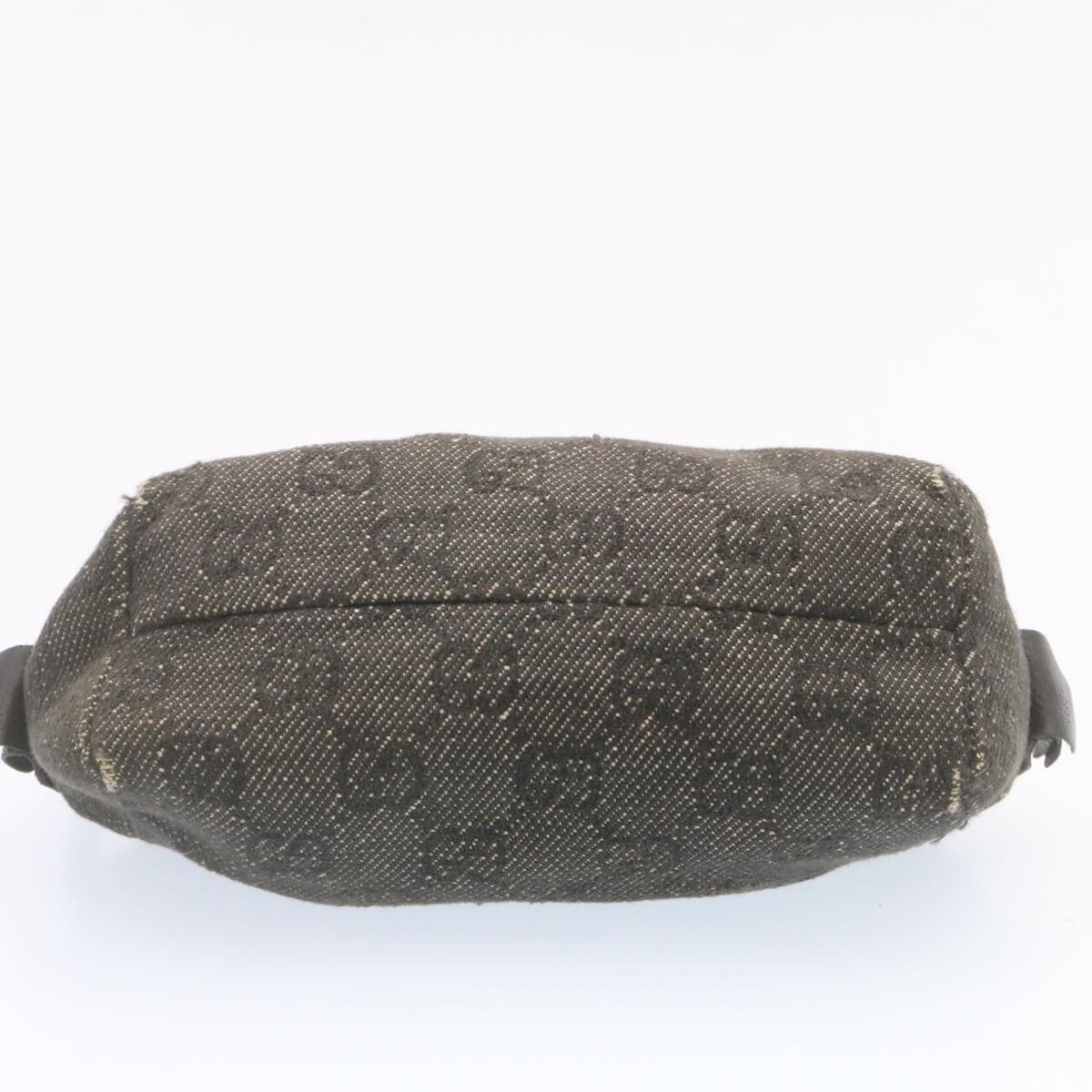 GUCCI GG Canvas Cosmetic Pouch Black  am1504g