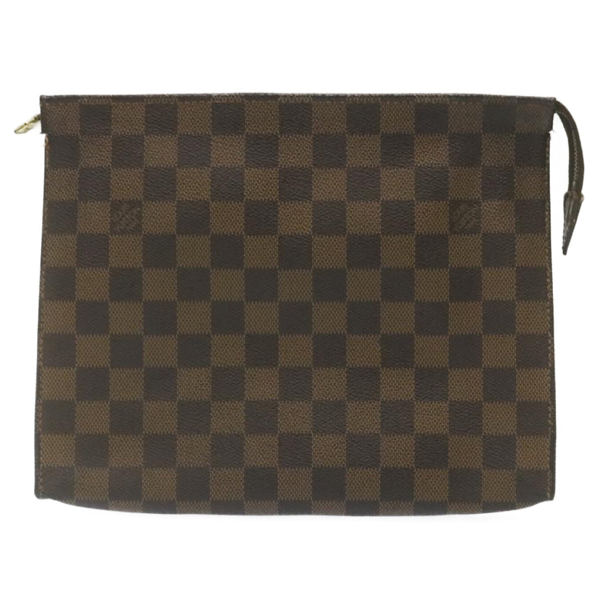LOUIS VUITTON Damier Ebene Poche Toilette 26 Pouch N47543 LV Auth am2290g