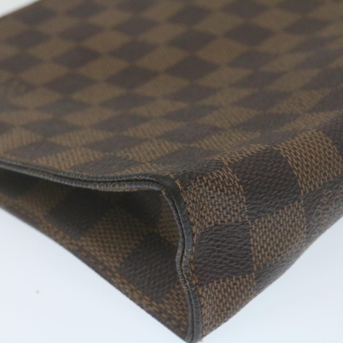 LOUIS VUITTON Damier Ebene Poche Toilette 26 Pouch N47543 LV Auth am2290g