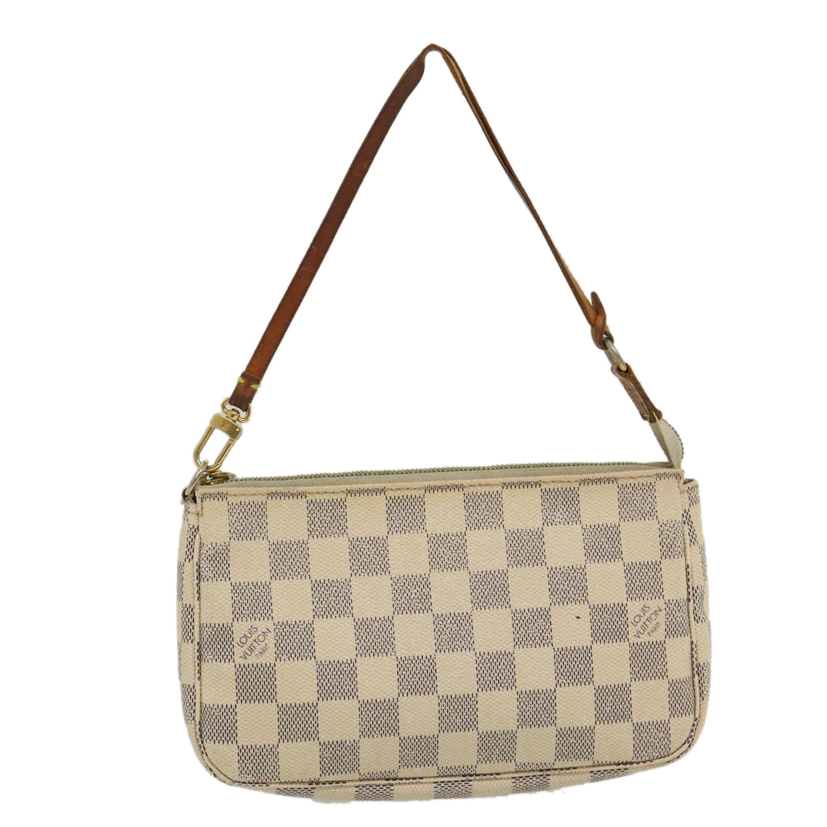 LOUIS VUITTON Damier Azur Mini Pochette Accessoires Pouch N58010 LV am2423g