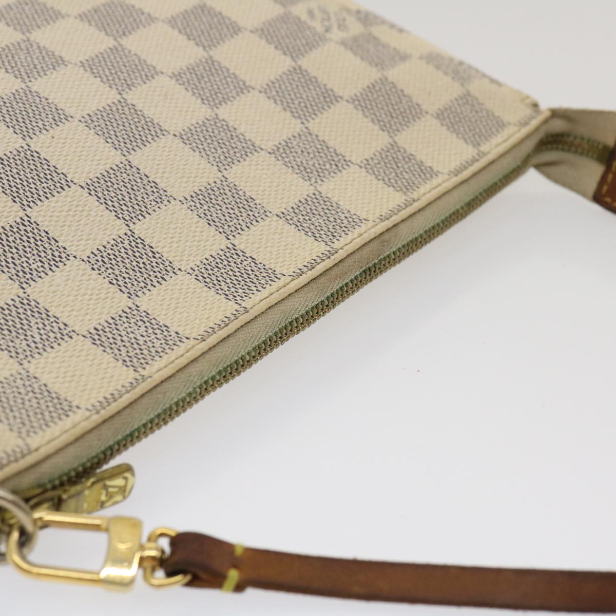 LOUIS VUITTON Damier Azur Mini Pochette Accessoires Pouch N58010 LV am2423g