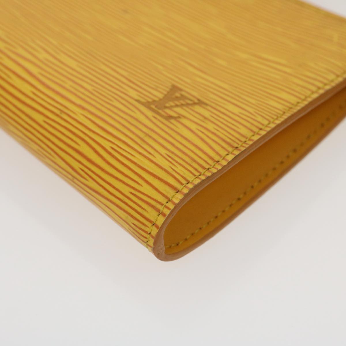 LOUIS VUITTON Epi Pochette Accessoires Pouch Yellow M52989 LV Auth am2512g
