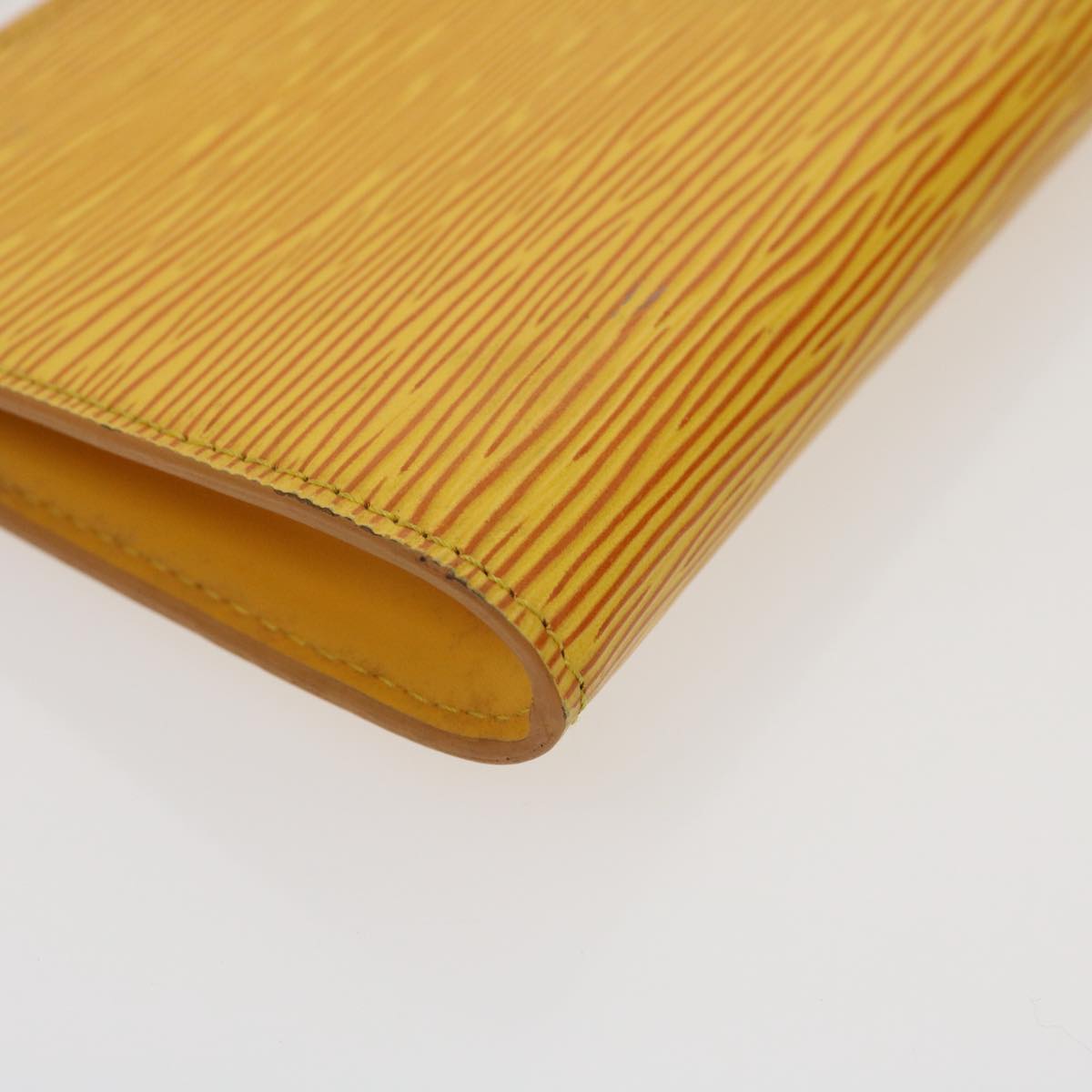 LOUIS VUITTON Epi Pochette Accessoires Pouch Yellow M52989 LV Auth am2512g