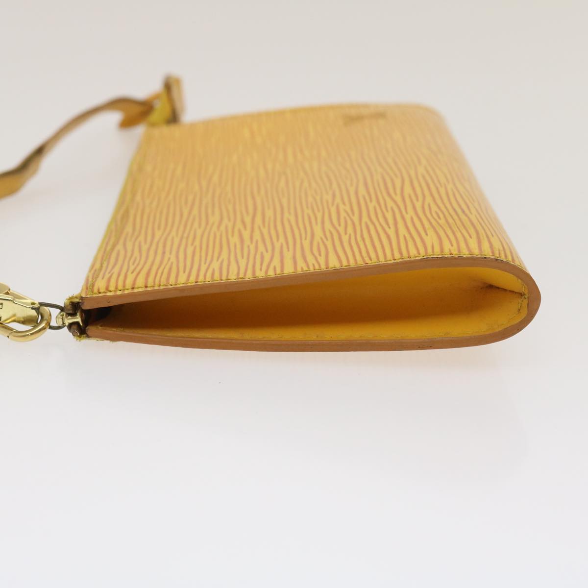 LOUIS VUITTON Epi Pochette Accessoires Pouch Yellow M52989 LV Auth am2512g