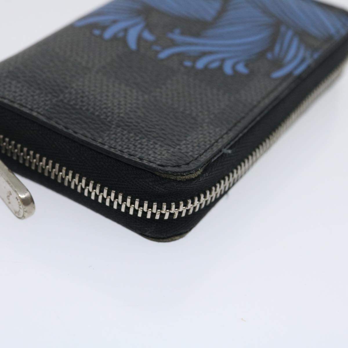 LOUIS VUITTON Graffit Christopher Nemes Zippy Coin Purse N41687 Auth am2524gA