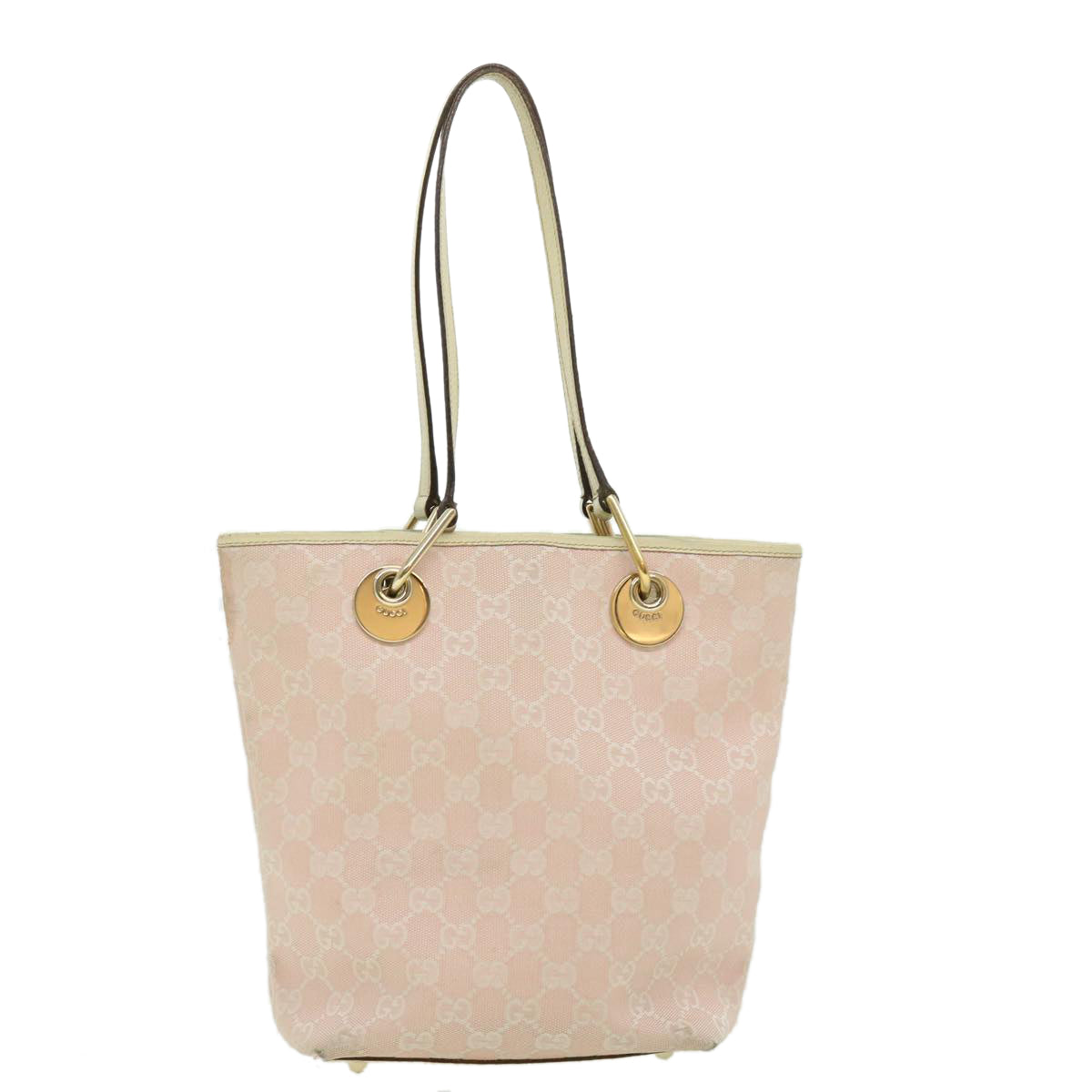 GUCCI GG Canvas Tote Bag Pink  am2713g