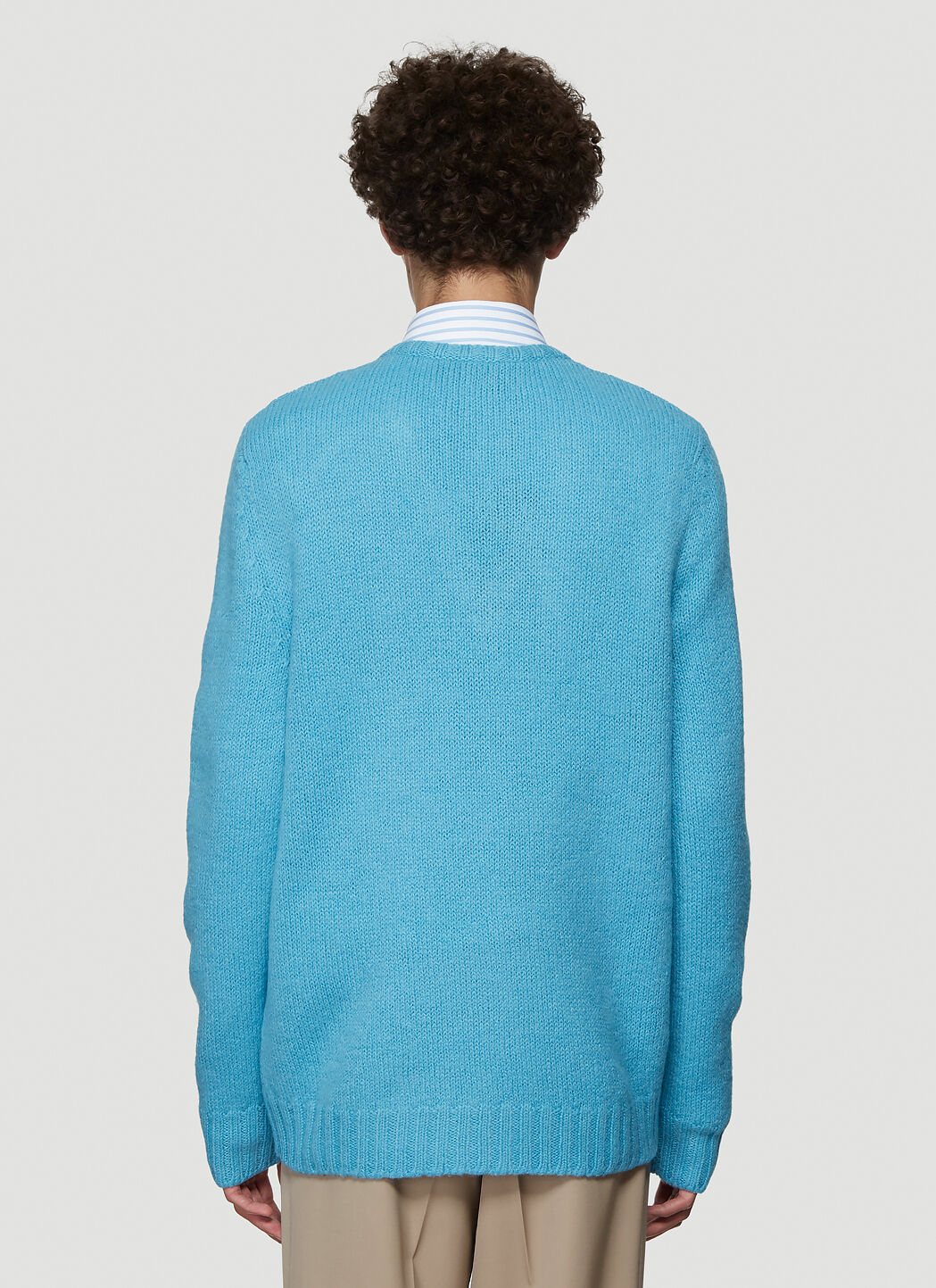 Gucci Men Logo Patch Sweater