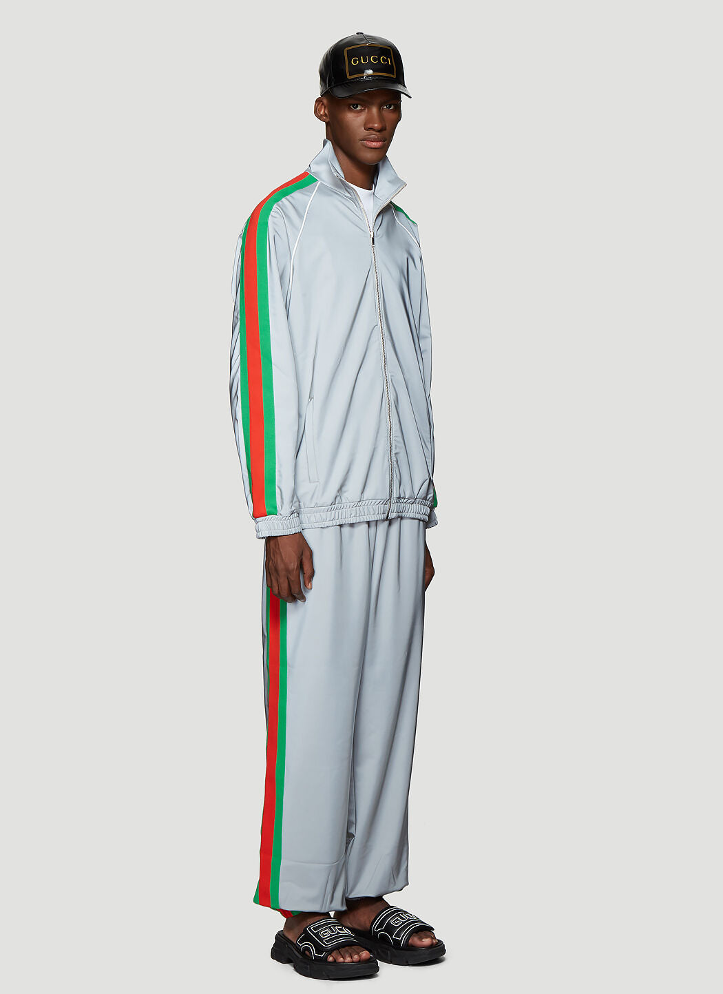 Gucci Men Reflective Track Jacket
