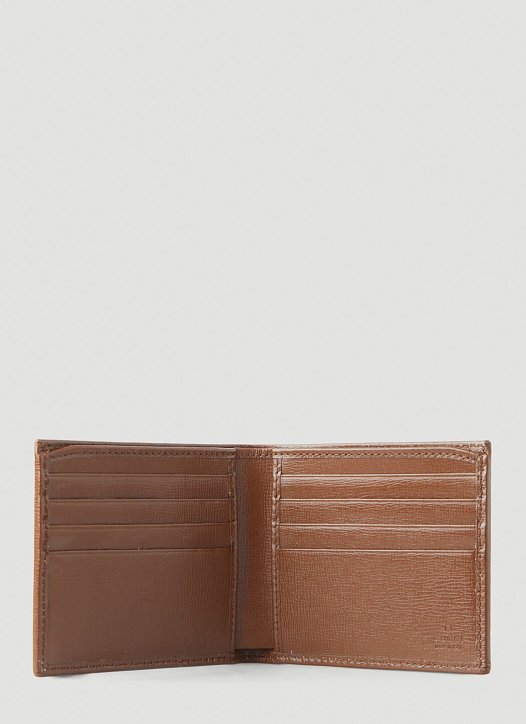 Gucci Men Gg Logo Patch Supreme Wallet