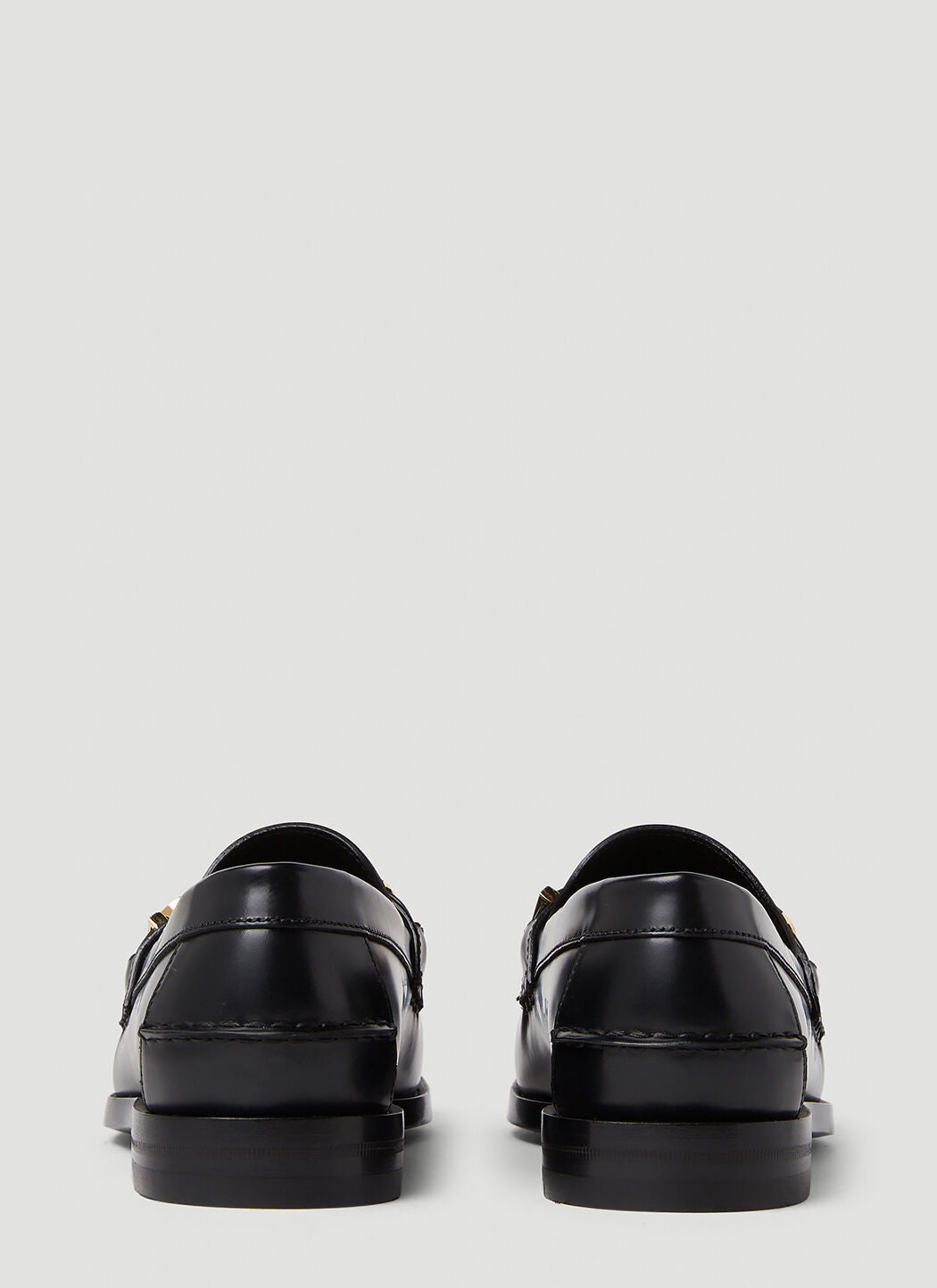 Gucci Men Logo Plaque Loafers