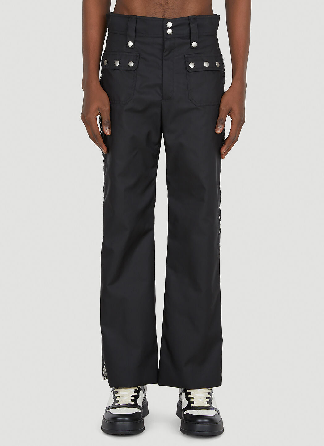 Gucci Men Side Zip Pants
