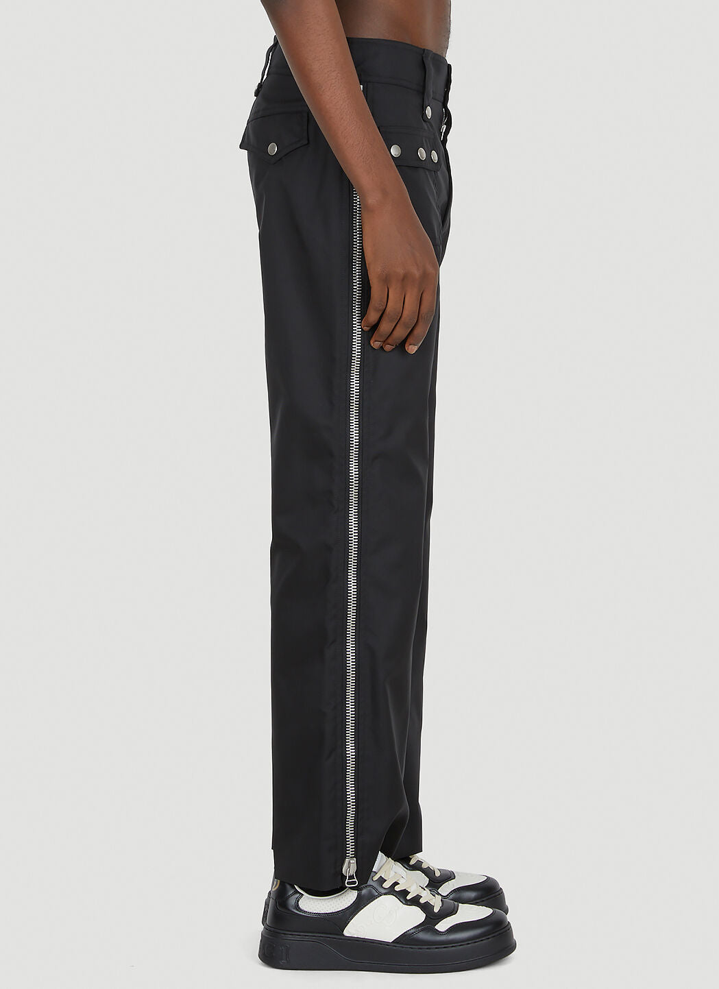 Gucci Men Side Zip Pants