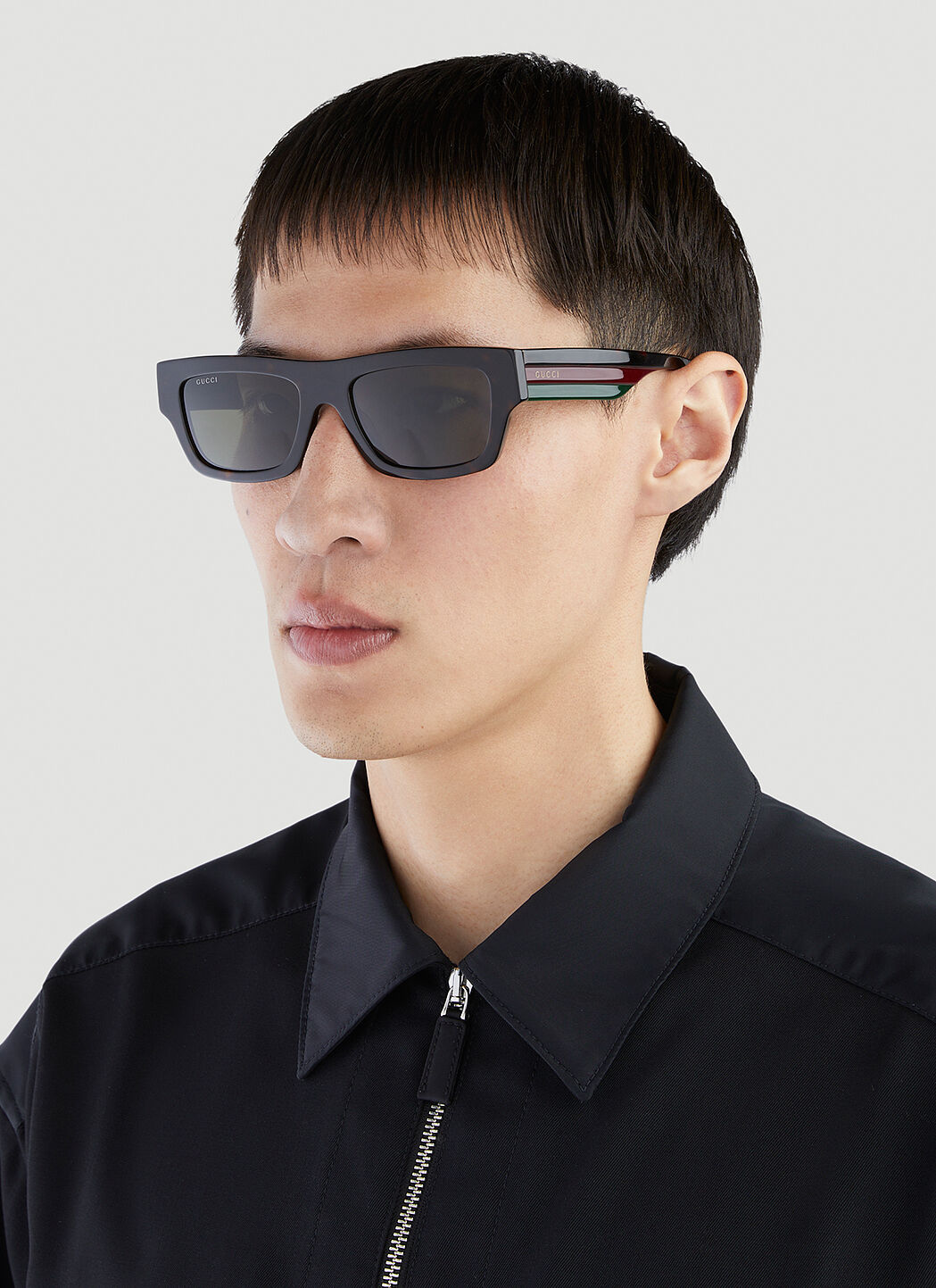 Gucci Men Rectangular Sunglasses