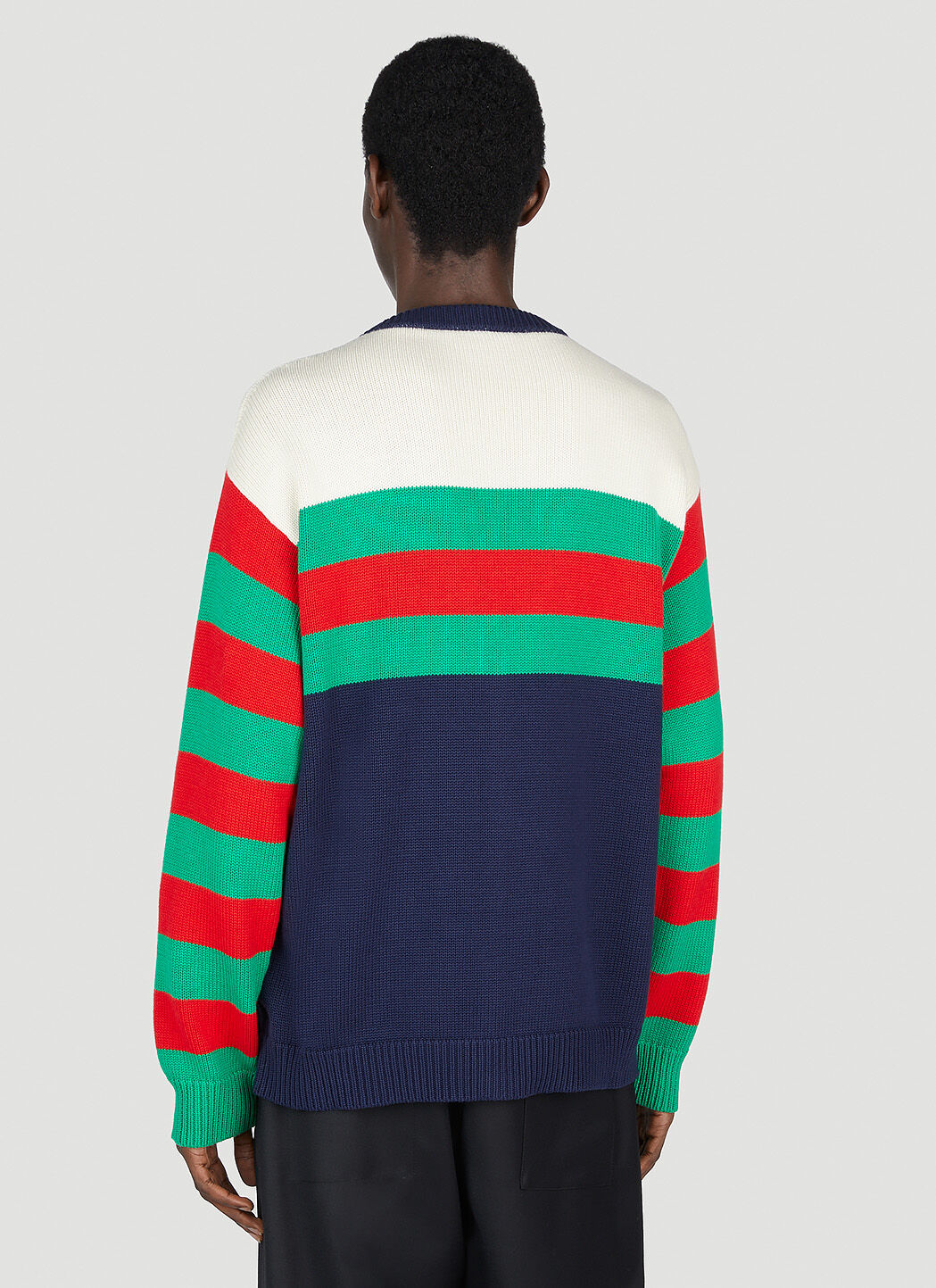 Gucci Men Stripe Cardigan