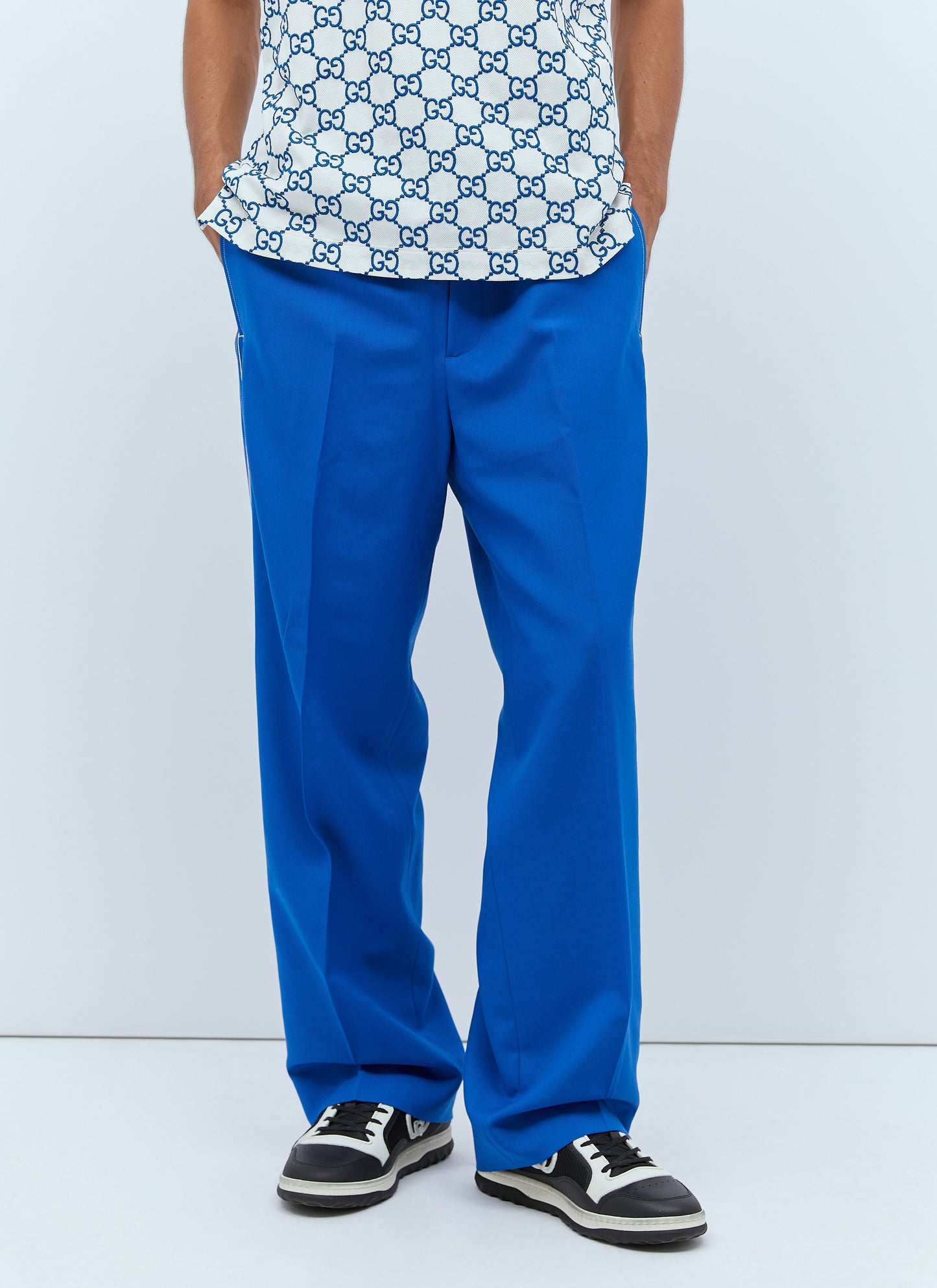 Gucci Men Interlocking G Track Pants