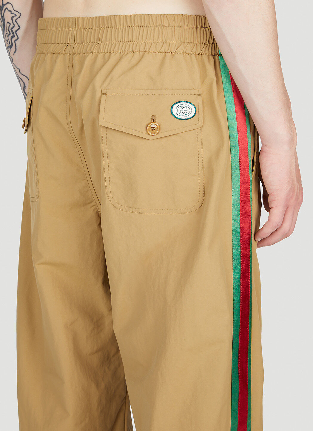 Gucci Men Web Stripe Track Pants
