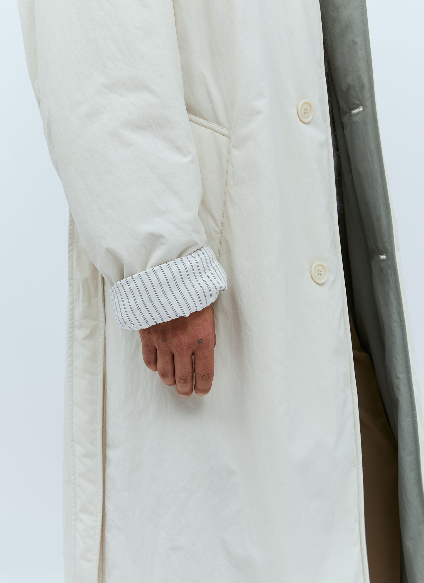 Gucci Men Lightweight Matte Coat