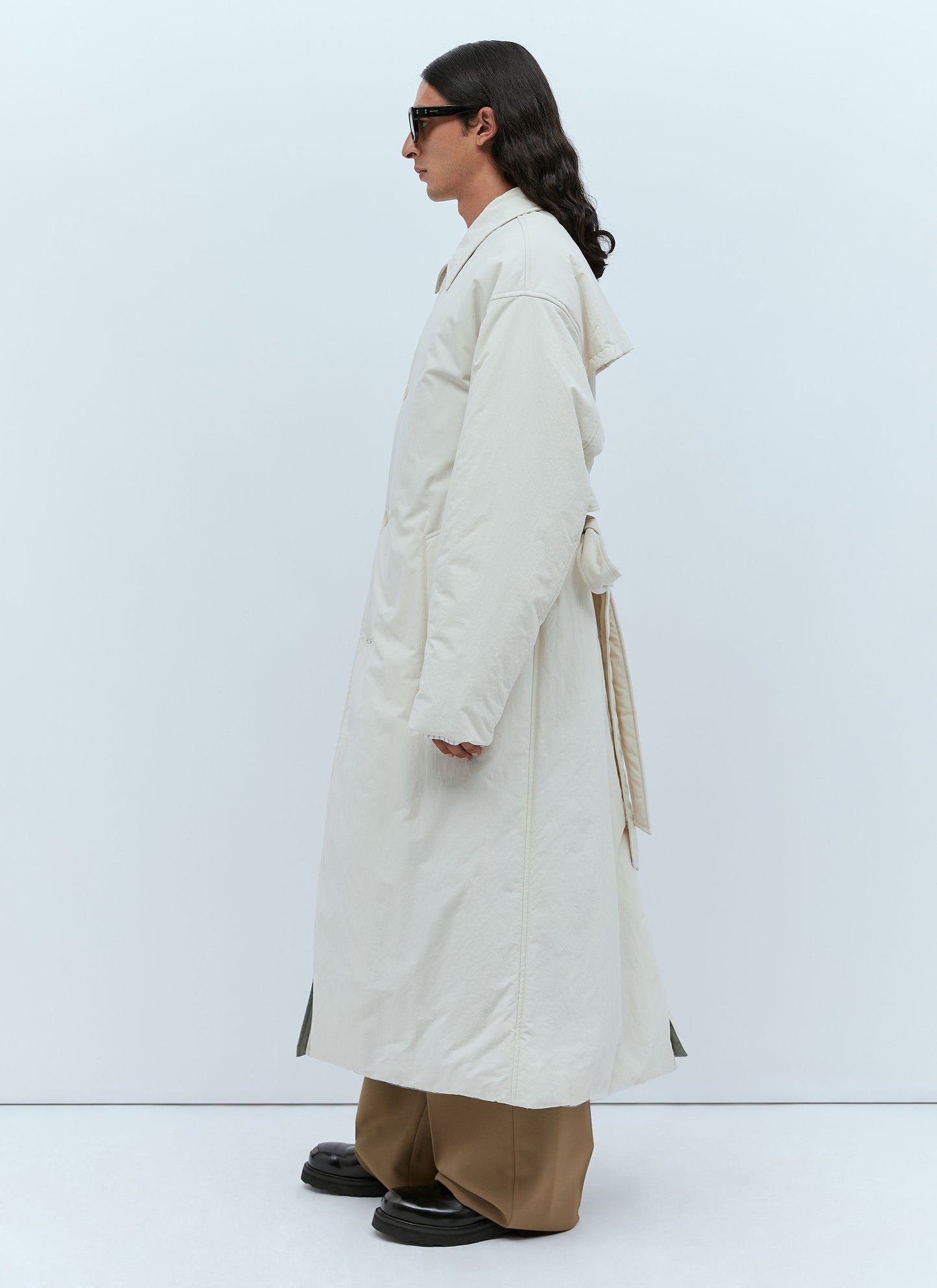 Gucci Men Lightweight Matte Coat