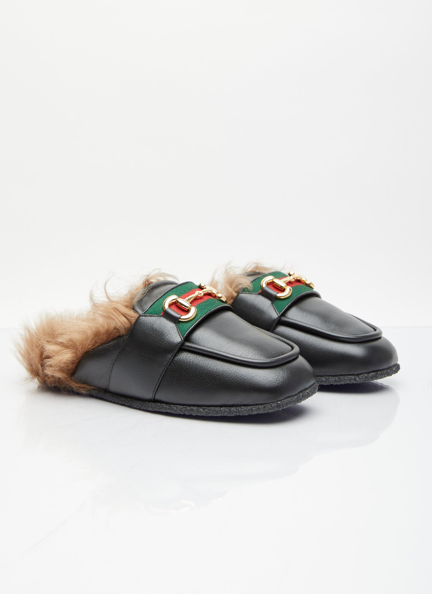Gucci Men Horsebit Slippers