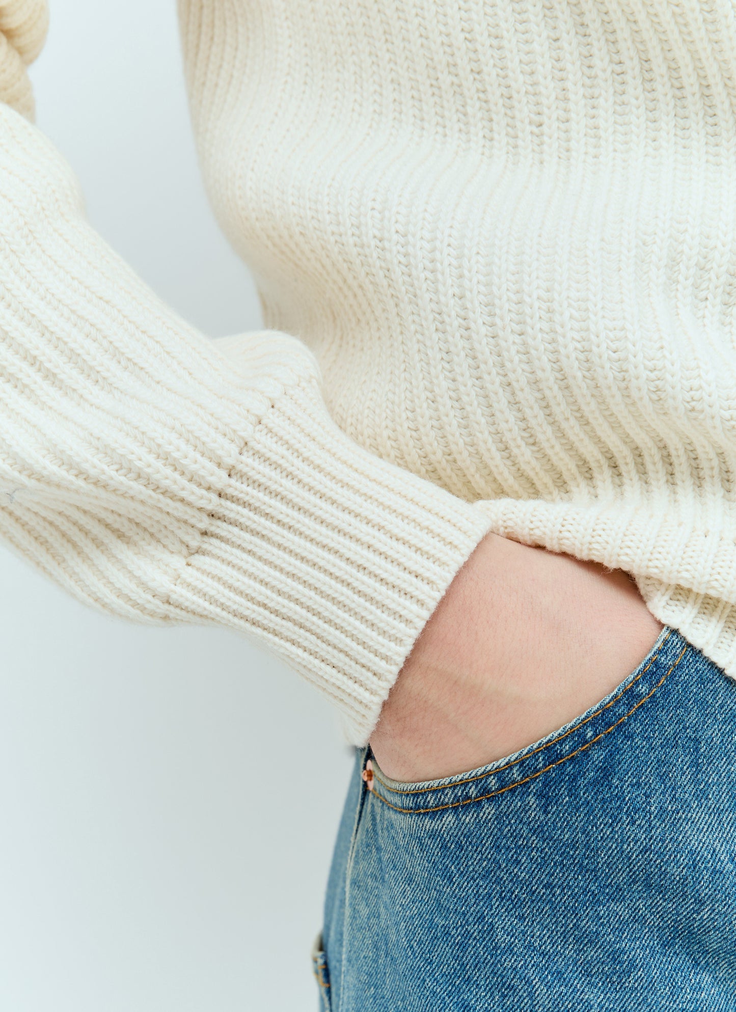 Gucci Men Wool Knit Web Sweater