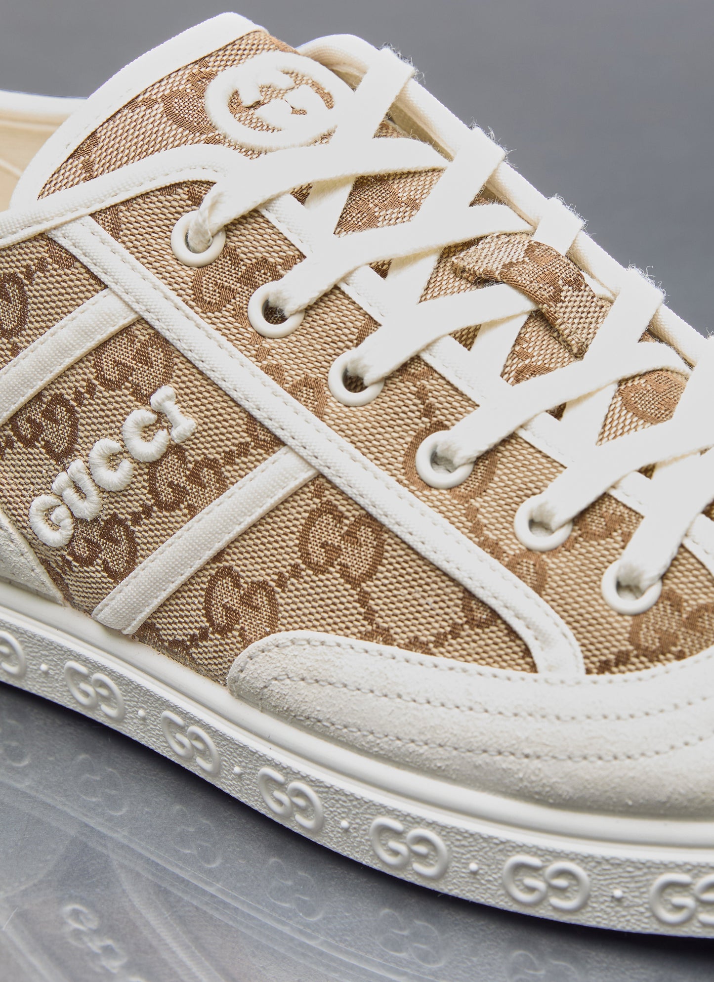 Gucci Men Gg Canvas Sneakers