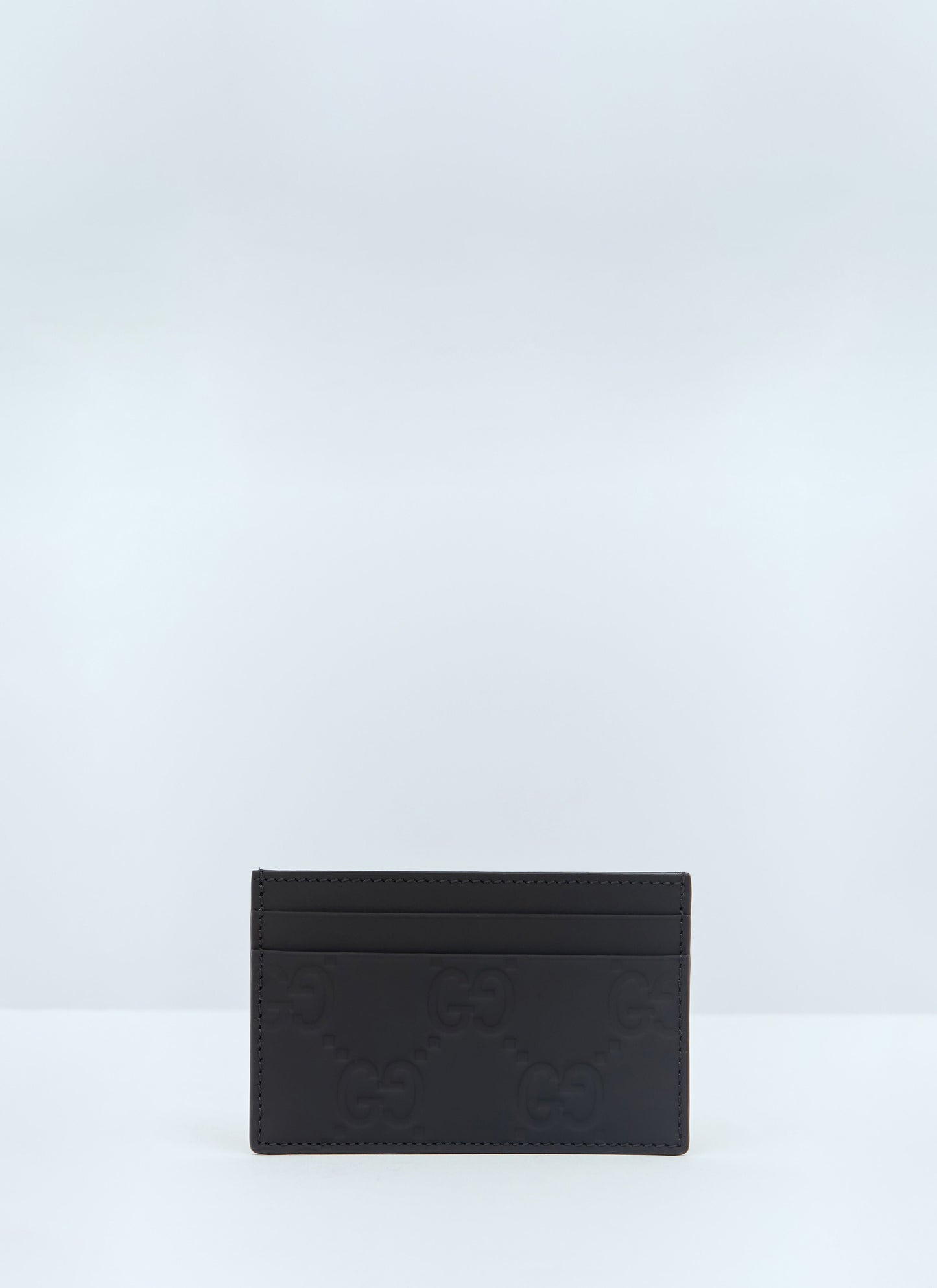 Gucci Men Gg Rubber-Effect Cardholder