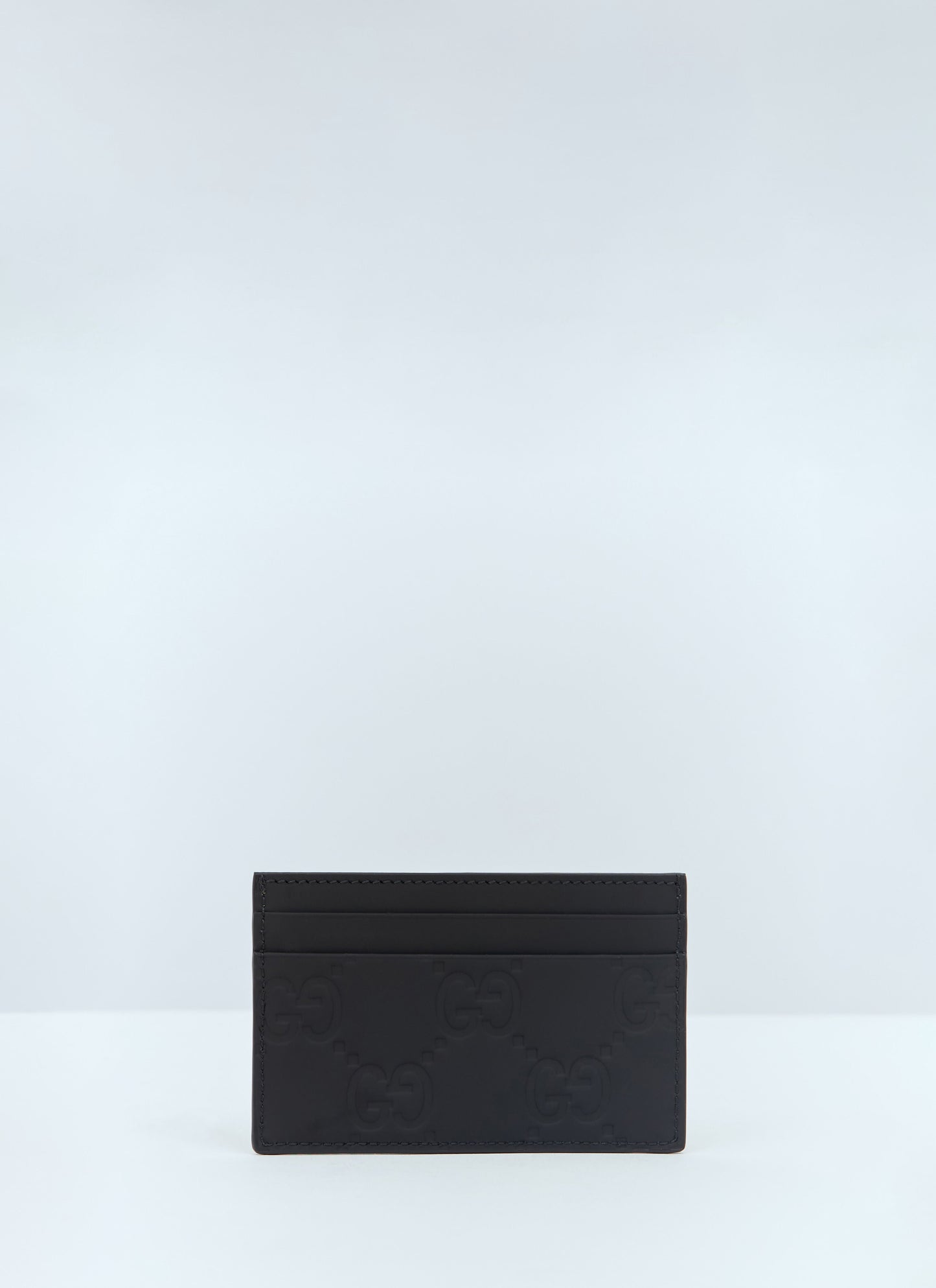 Gucci Men Gg Rubber-Effect Cardholder