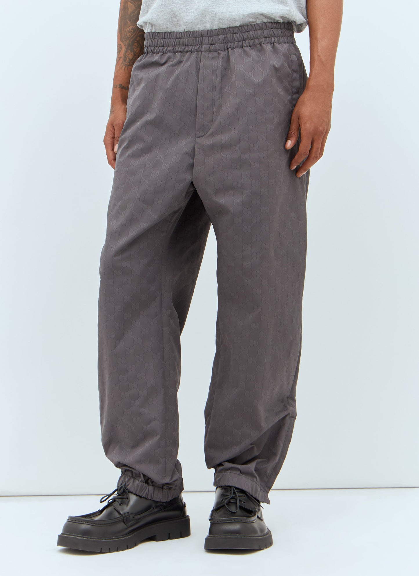 Gucci Men Gg Nylon Pants