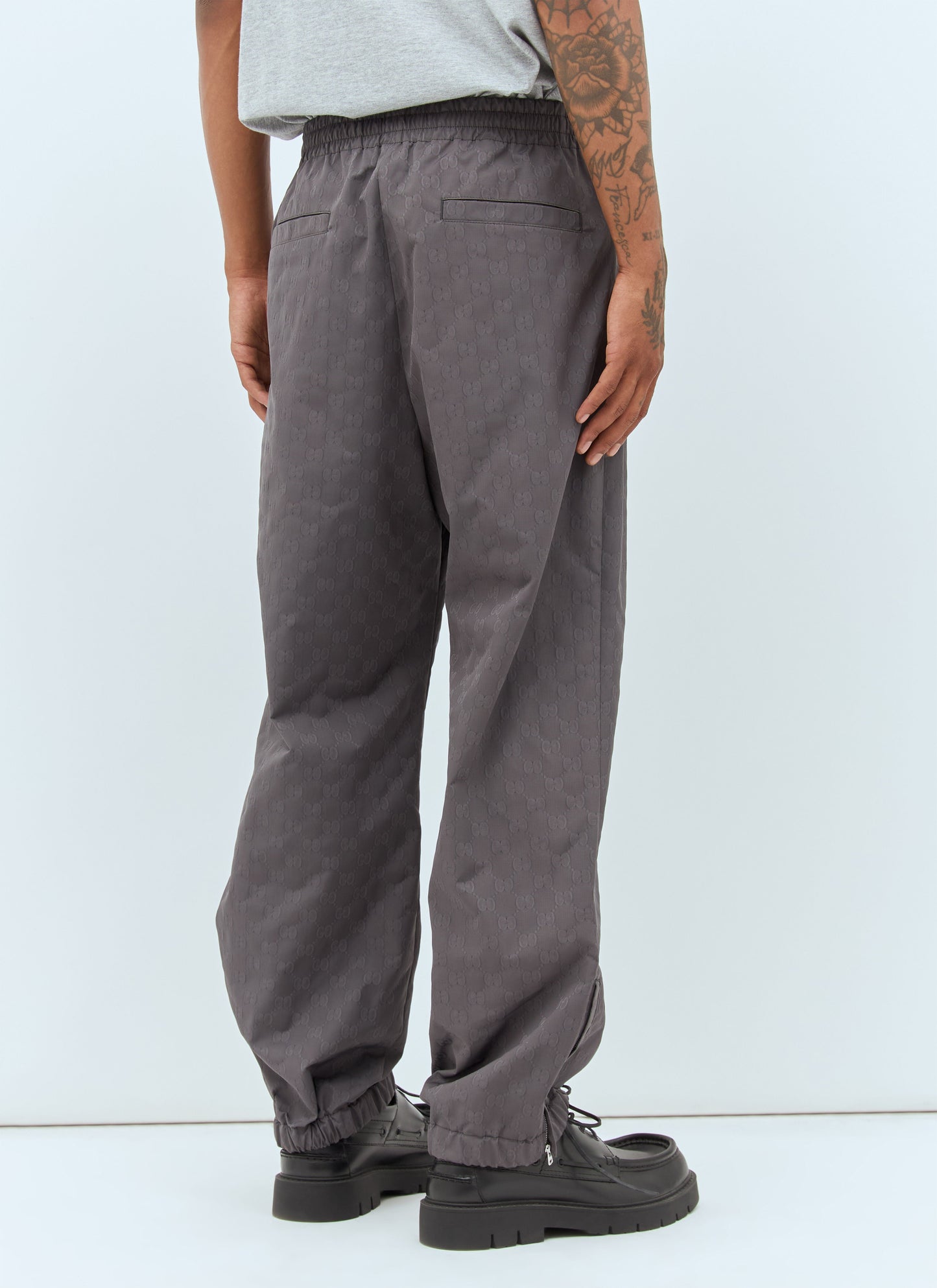 Gucci Men Gg Nylon Pants