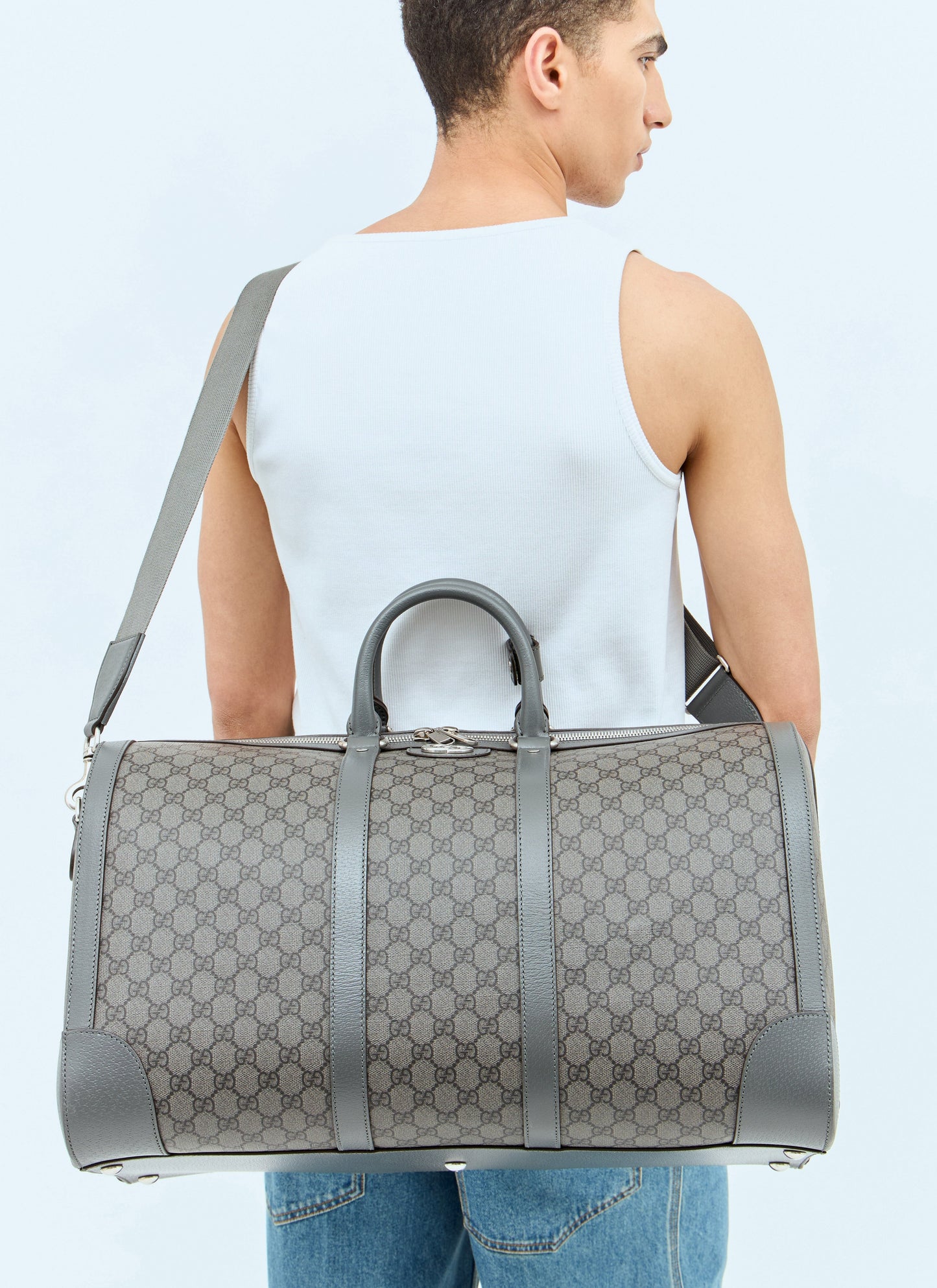 Gucci Men Ophidia Large Duffle Bag